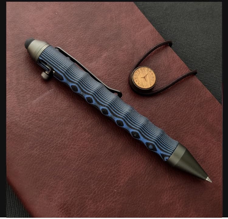 Cool Hand 4.5'' G10 Bolt Action Pens, EDC Ballpoint Ink Refillable