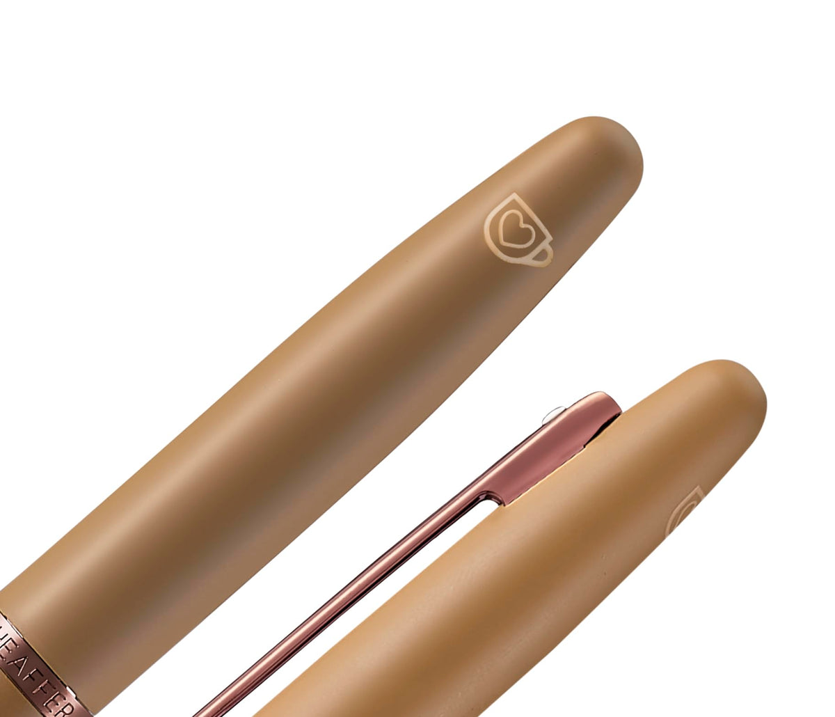 Sheaffer VFM 9428 Coffee Edition Matt Brown Fountain Pen with Regal Brown PVD Trims - Medium
