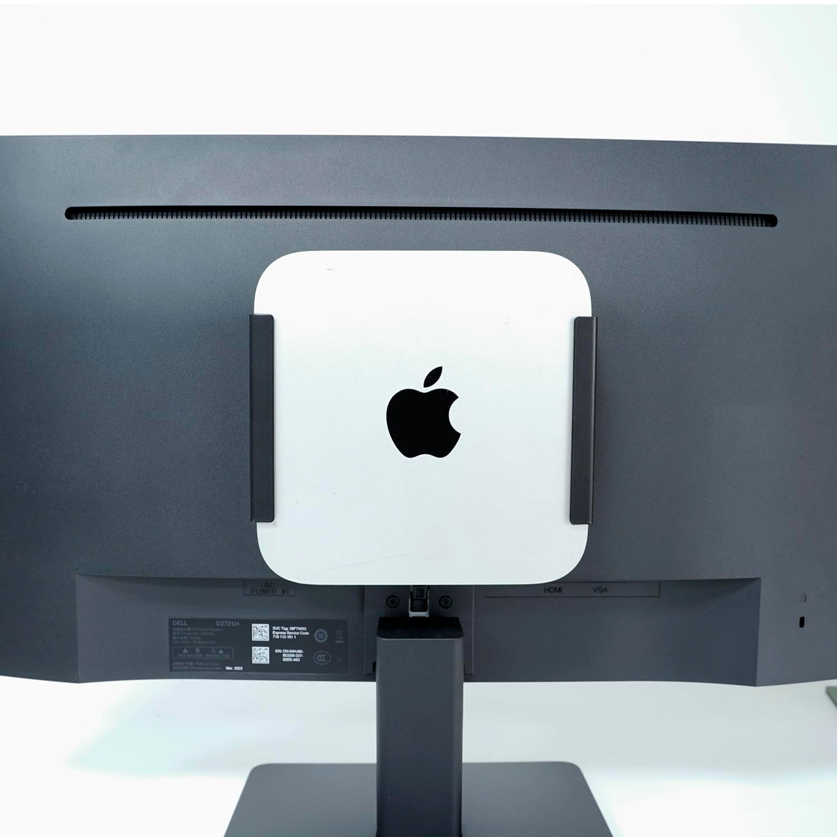 bylitco Under Desk or Monitor Vesa Metal Mount for Mac mini M1/M2 pro
