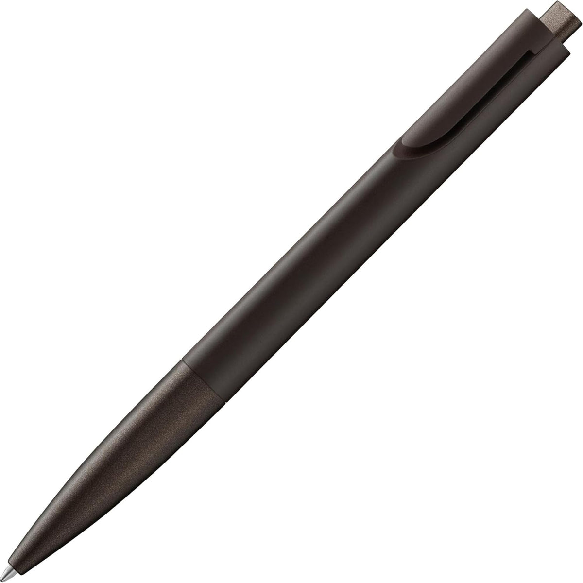 Lamy noto choc ballpoint pen - purist ballpoint pen with triangular plastic barrel - clip emerges