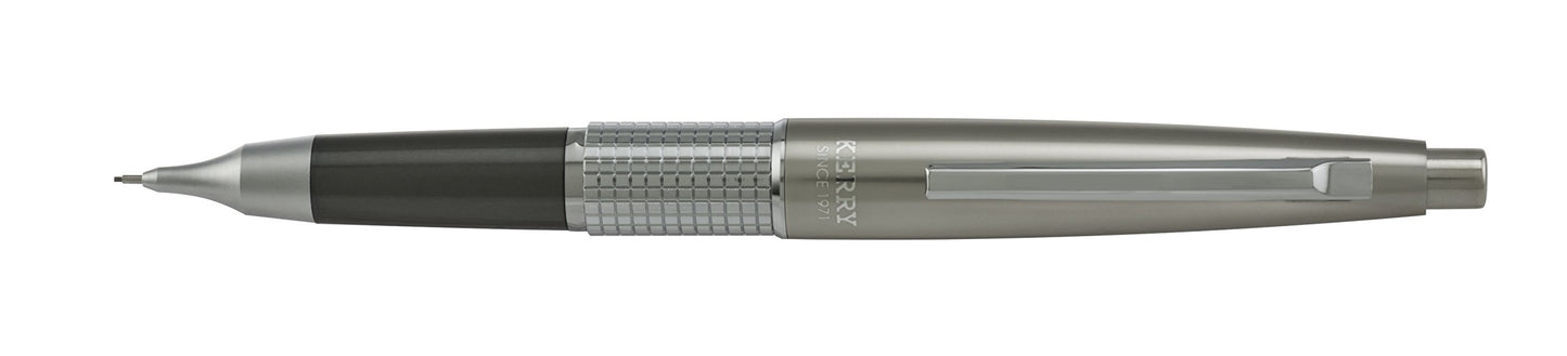 Pentel Sharp Kerry Mechanical Pencil, 0.5mm, Metallic Grey Barrel, 1 pack (P1035N)