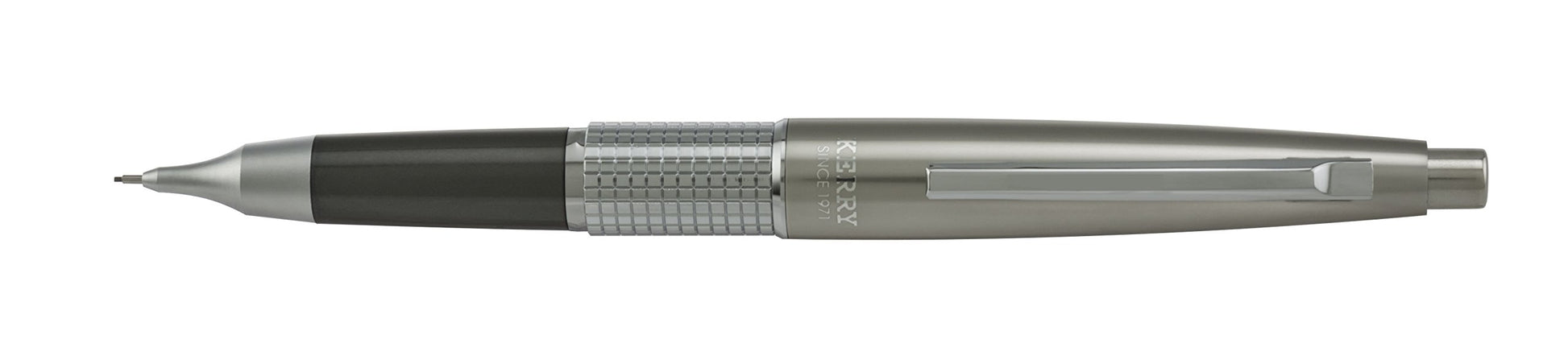 Pentel Sharp Kerry Mechanical Pencil, 0.5mm, Metallic Grey Barrel, 1 pack (P1035N)