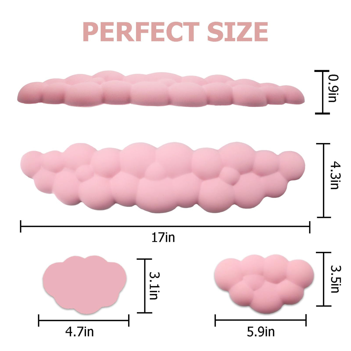 Ergonomic Keyboard Wrist Rest, Cloud Wrist Rest for Computer Keyboard