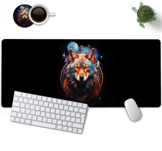 Large Mouse Pad, 31.5 x 11.8in Extended Gaming Mouse Pad with Stitched Edges, XXL Mousepad