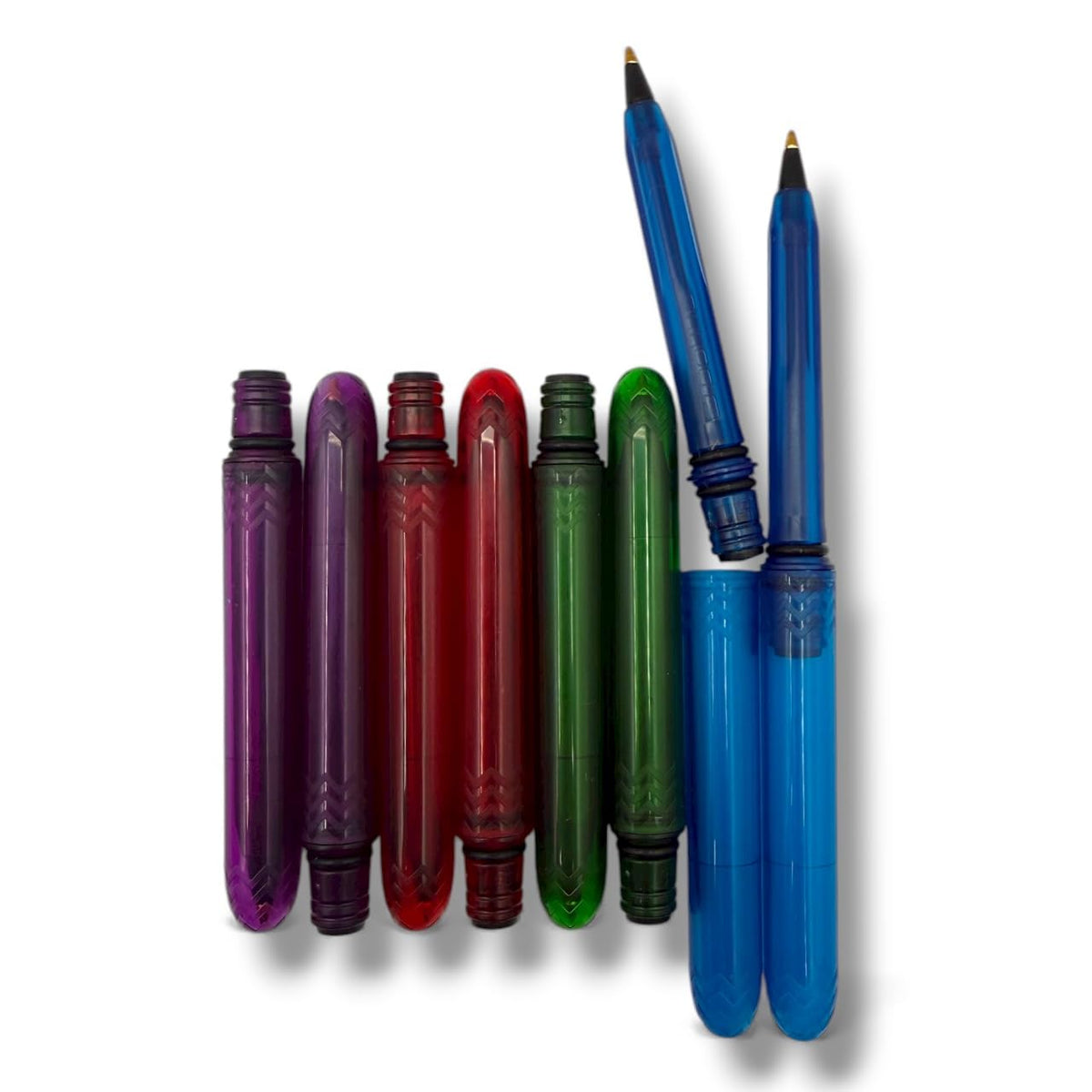 Pokka Pen - the USA Made Pocket Pen – 8 Pack – compact, affordable, lightweight, EDC black ink