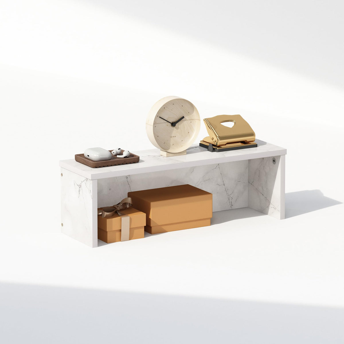 Furinno Classic Desk Organizers and Accessories, 18-Inch Desk Organizer, Desktop Organizer, for