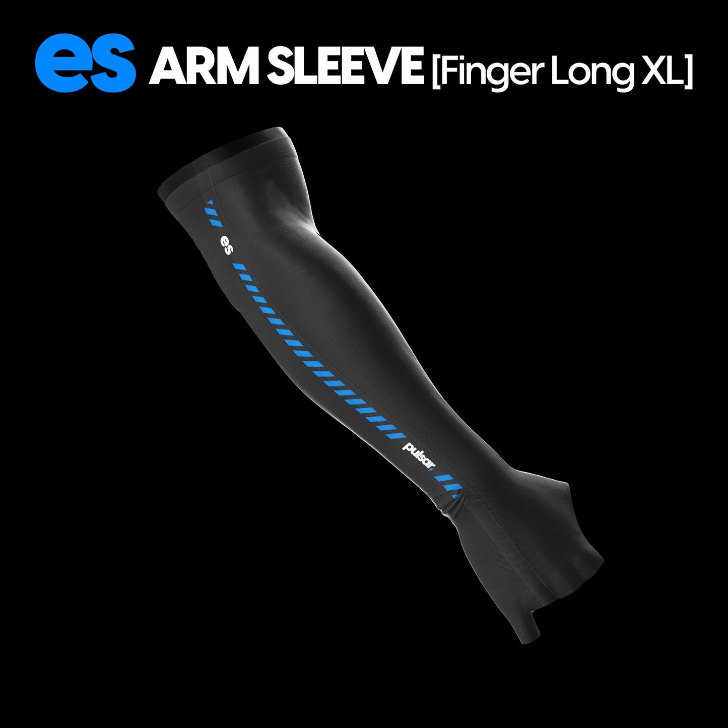 Pulsar Gaming Gears Finger Long Gaming Arm Sleeve, X-Large, Black