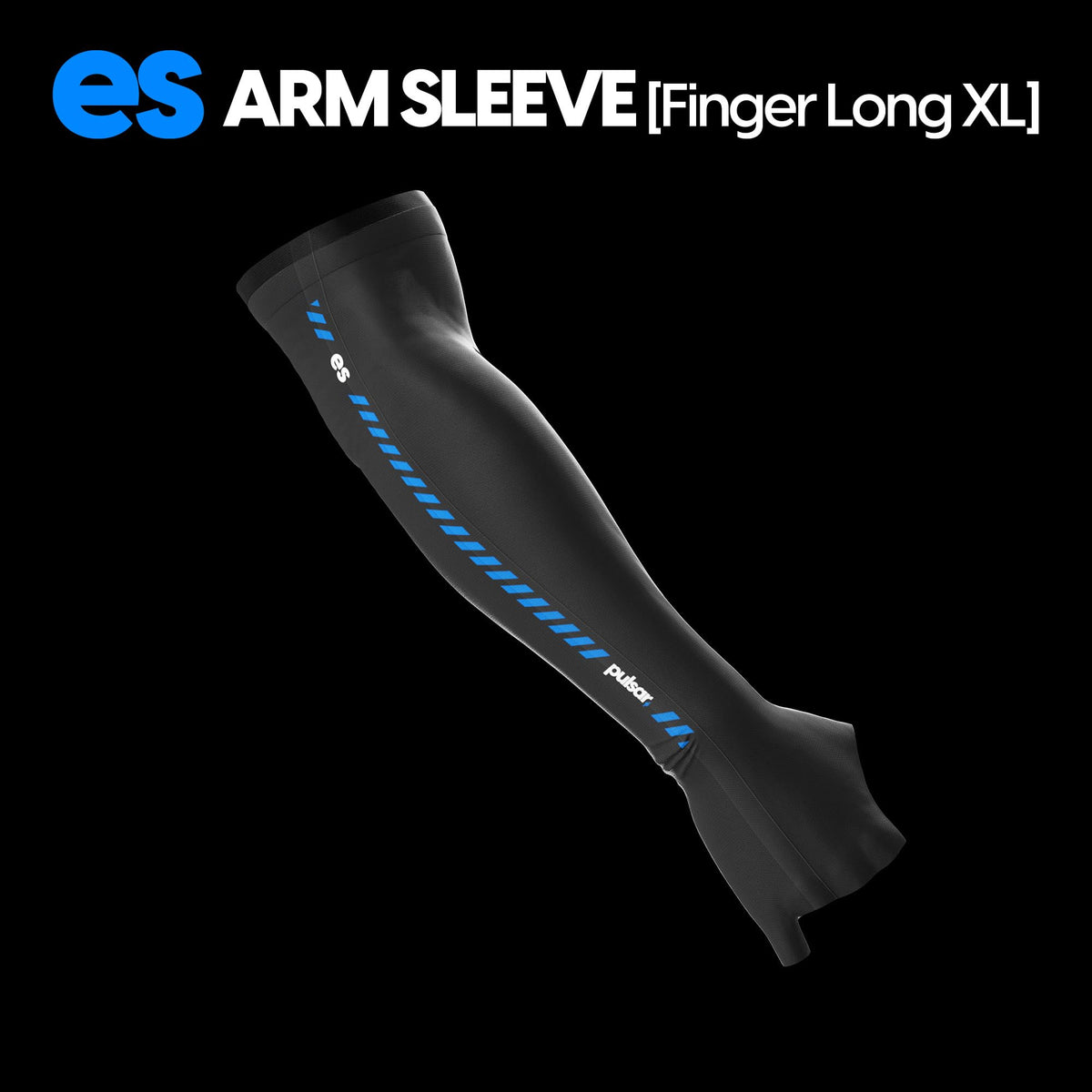 Pulsar Gaming Gears Finger Long Gaming Arm Sleeve, X-Large, Black