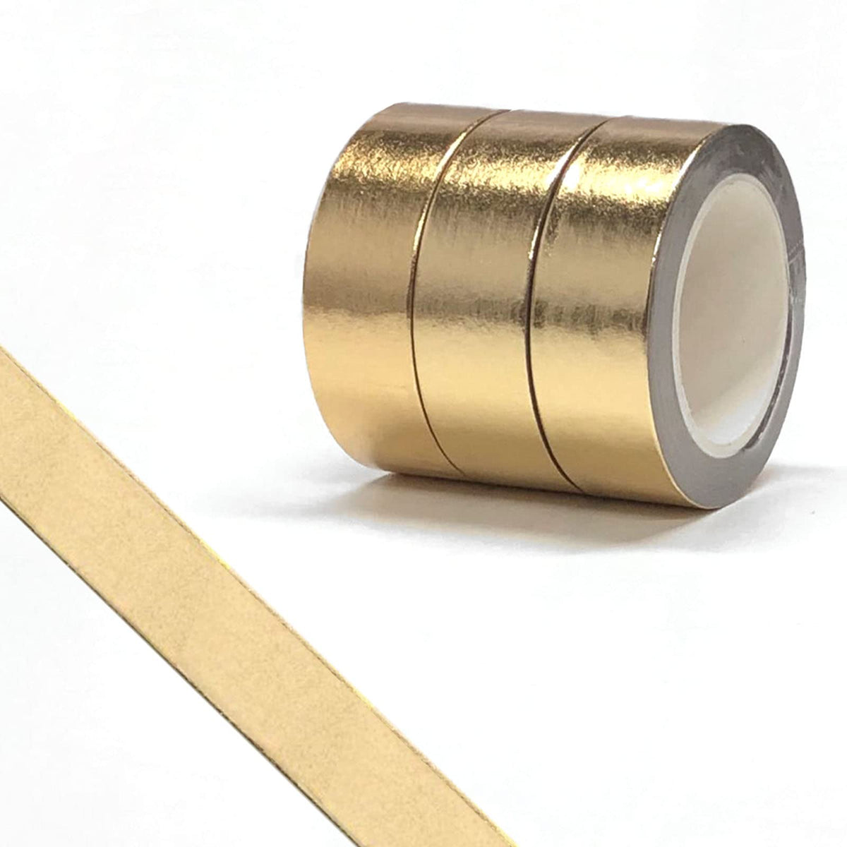 Solid Foil Washi Tape, Decorative Self Adhesive Masking washi Tape,Graphic Art Tape,Washi DIY