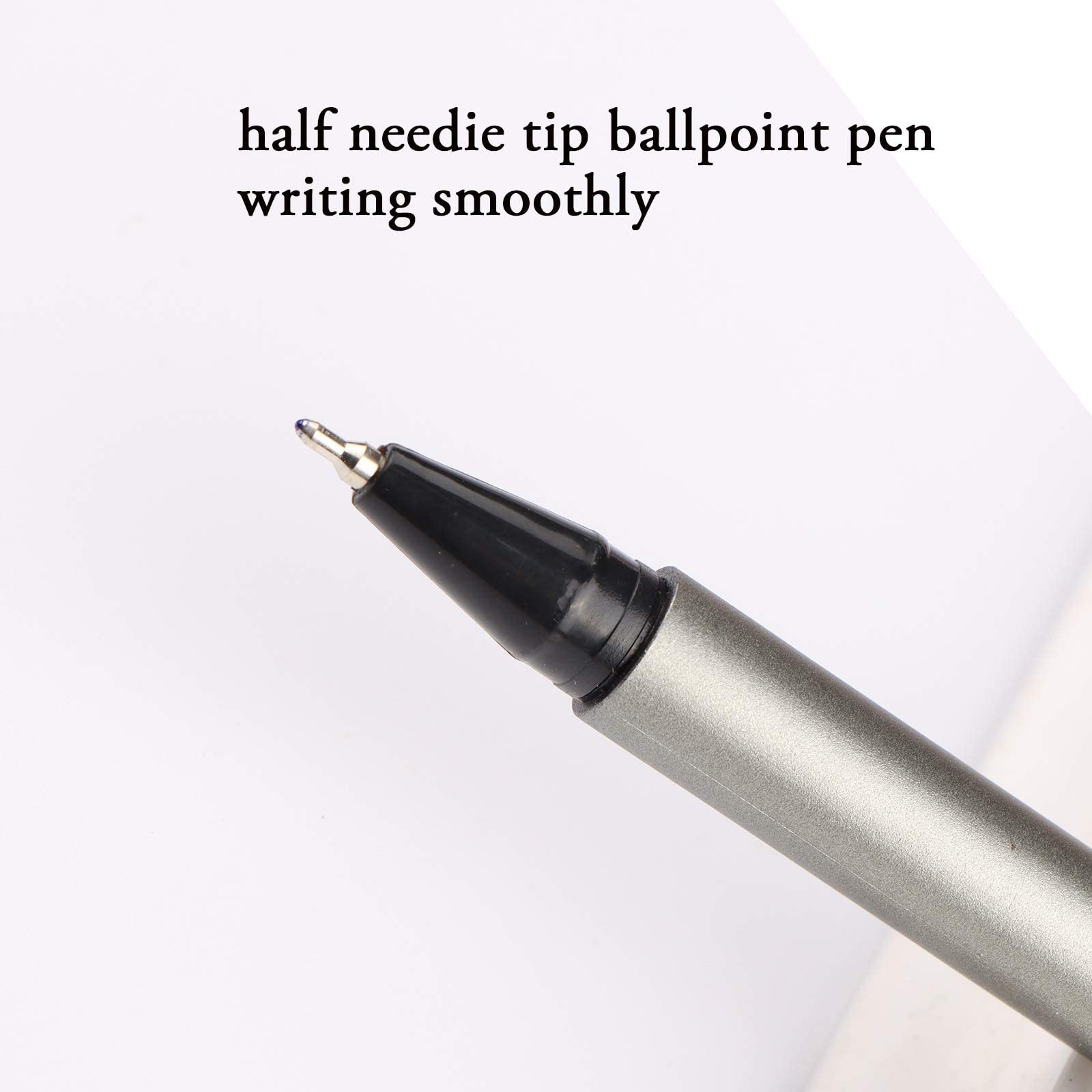 KAKA RABBIT Gun-shaped Ballpoint Pen, 0.7mm Medium Blue Ink, 10 Pack