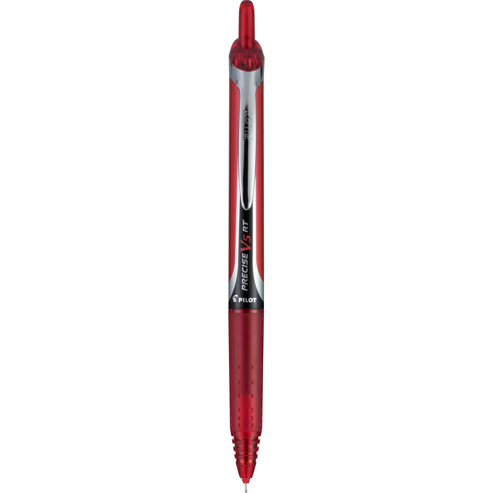 PILOT Precise V5 RT, Extra Fine Point (0.5mm) Black/Blue/Red Inks, 3-Pack
