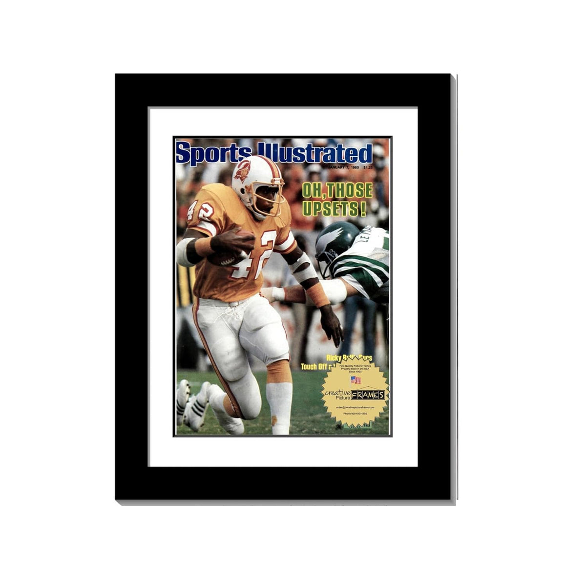 Creative Picture Frames 8" x 10.75" Sports Illustrated Magazine Display Frame, Suitable for