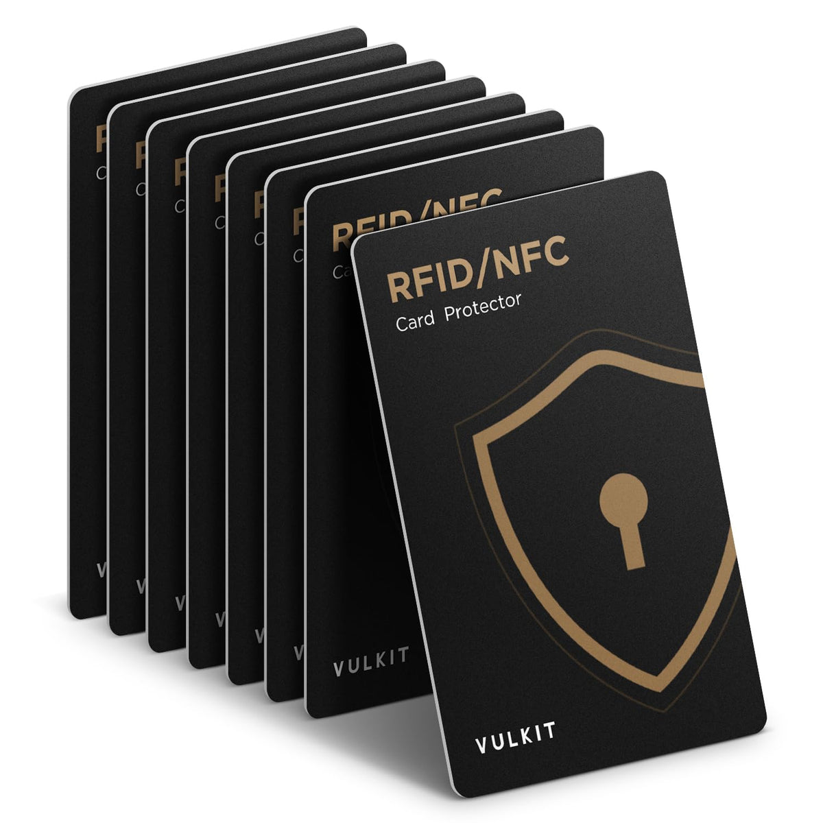 VULKIT RFID Blocking Cards 8 Pack Credit Card Protectors NFC Contactless Cards Protection for