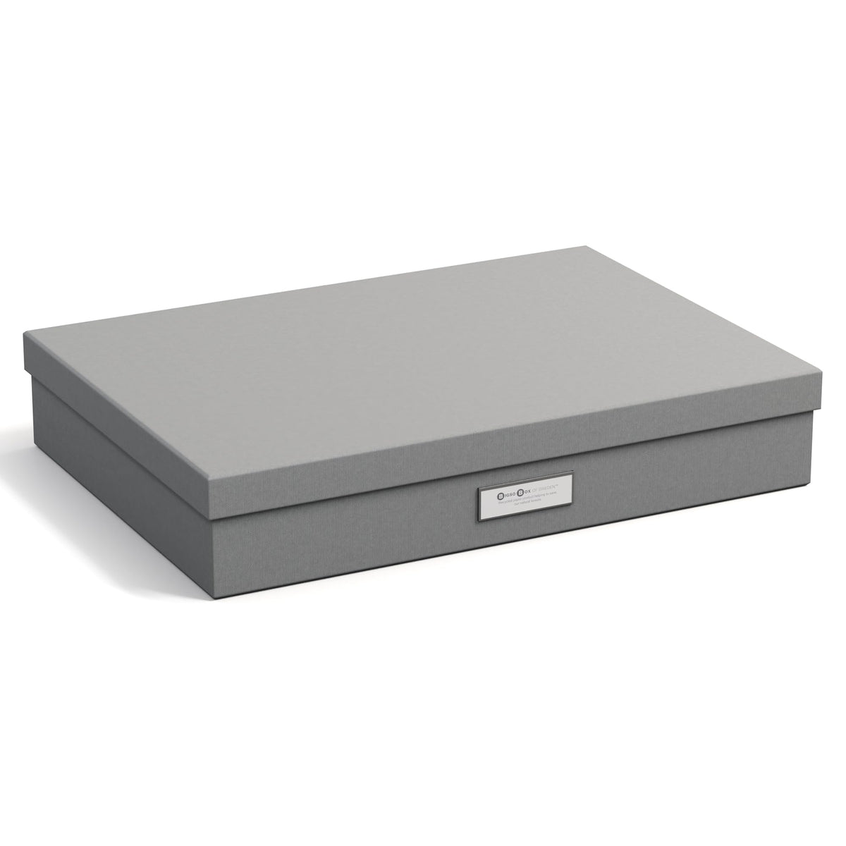 Bigso Sverker Fiberboard Legal and Art Storage Box | Scrapbook Storage Box for Loose Papers and