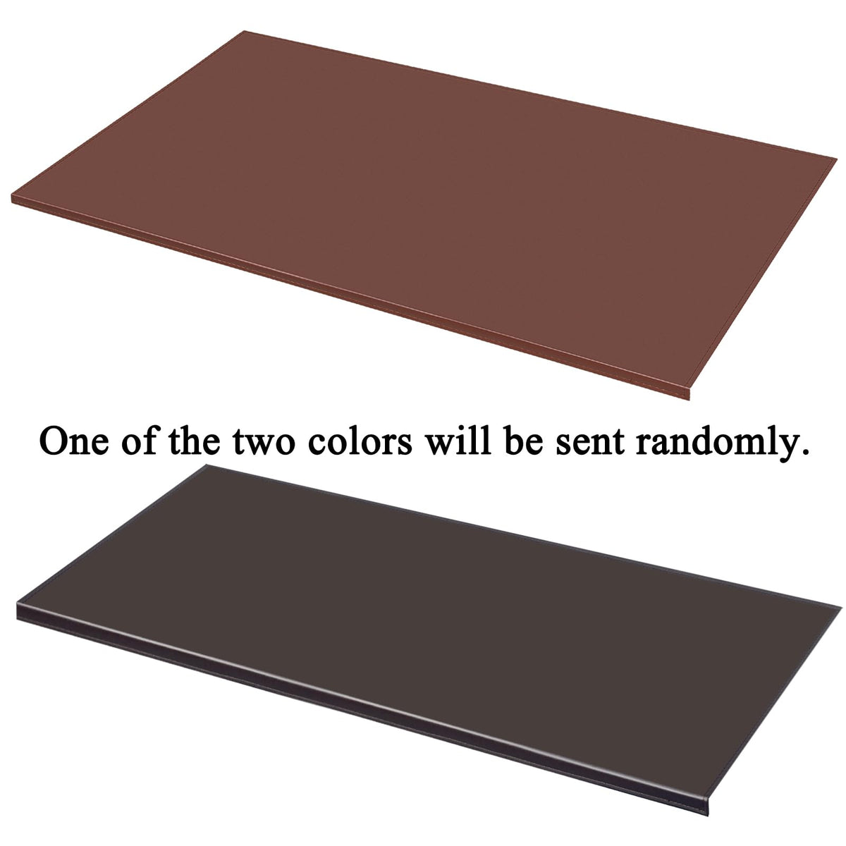 AKOZLIN 35.4"x 18.9" Soft PU Leather Surface Office Desk Mouse Mat Anti-Push Pad with Full Grip