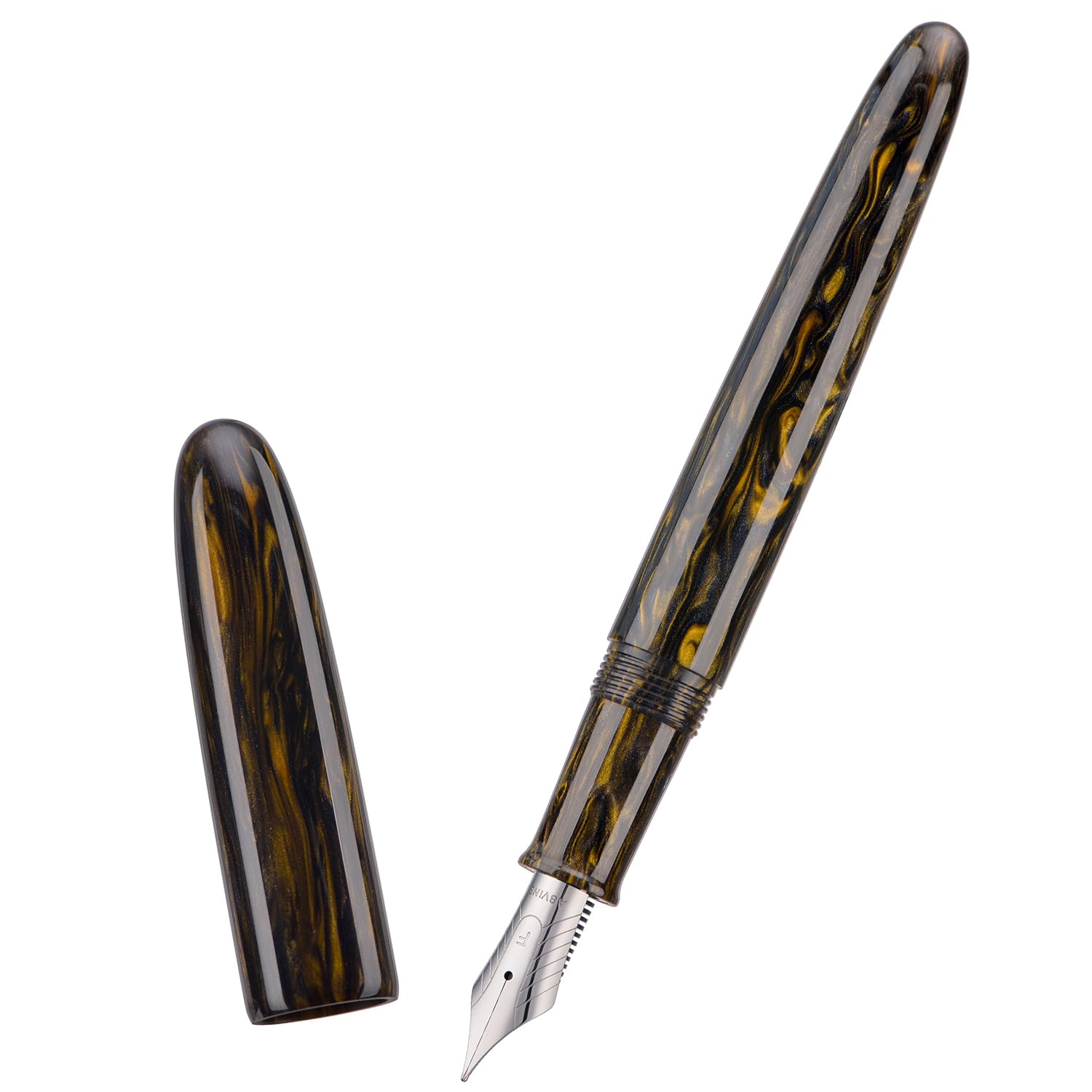 Asvine C80 Fountain Pen #8 Stub 1.1mm Nib Large Handcraft Calligraphy Art Drawing Pen with