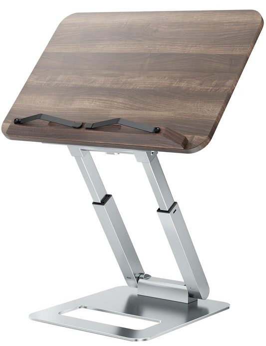 Tounee Book Stand for Reading, Telescopic Book Holder, Adjustable Height Pull Out Design Ergonomic