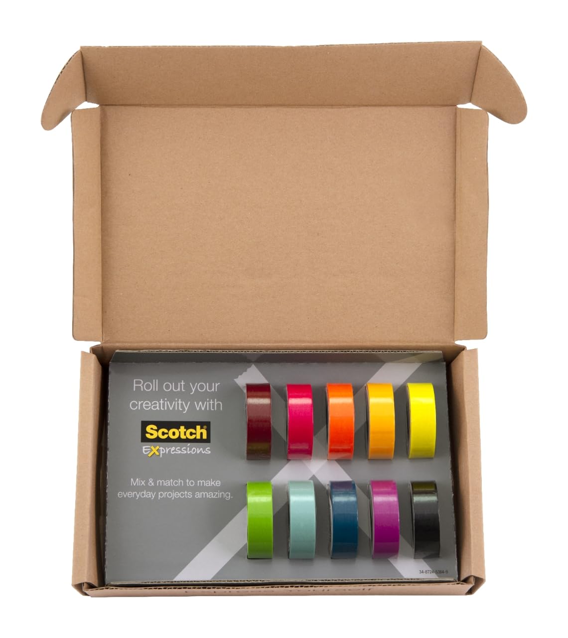 Scotch Washi Tape, 10 Rolls