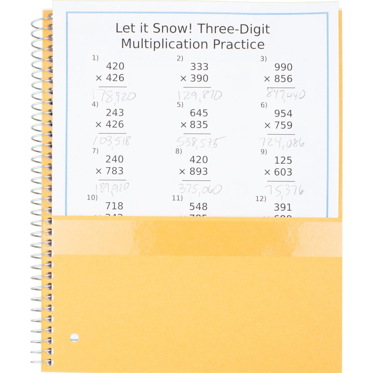 Five Star Spiral Notebook, 1 Subject, Wide Ruled Paper, 10-1/2" x 8", 100 Sheets, Assorted Colors