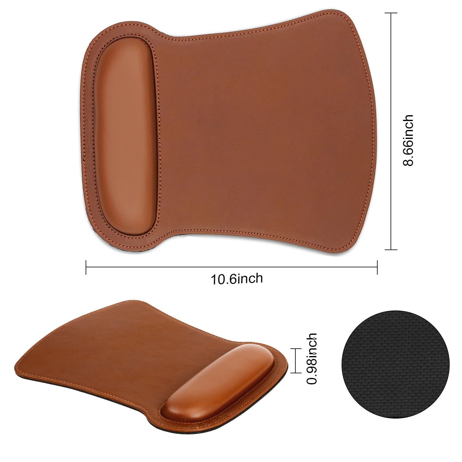 RICHEN Keyboard Wrist Rest Pad and Mouse Wrist Rest Support Mouse Pad Set,Sturdy & Comfortable &
