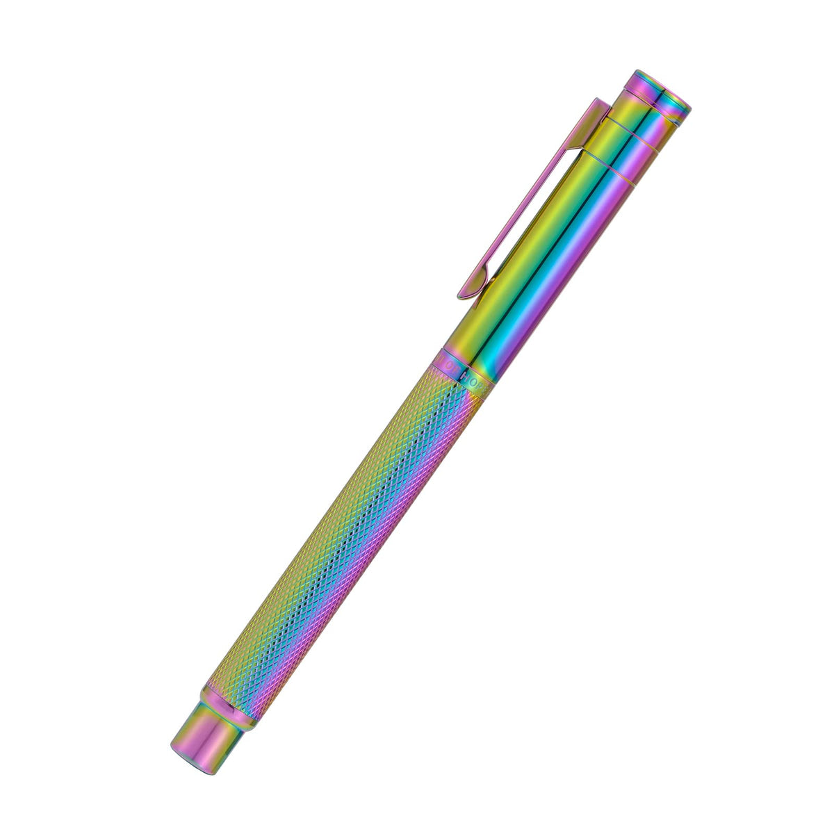 Asvine Hongdian Forest Fountain Pen Extra Fine Nib Rainbow Color with Converter and Metal Pen Box