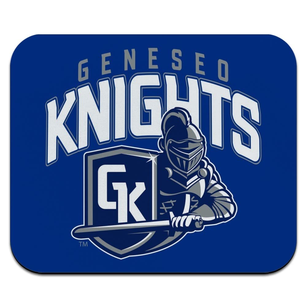 State University of New York at Geneseo Primary Logo Low Profile Thin Mouse