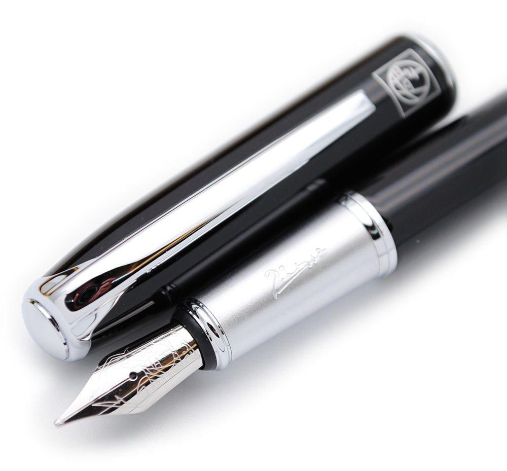 czxwyst Picasso 916 Malage Fountain Pen M Nib Original Box (Black)
