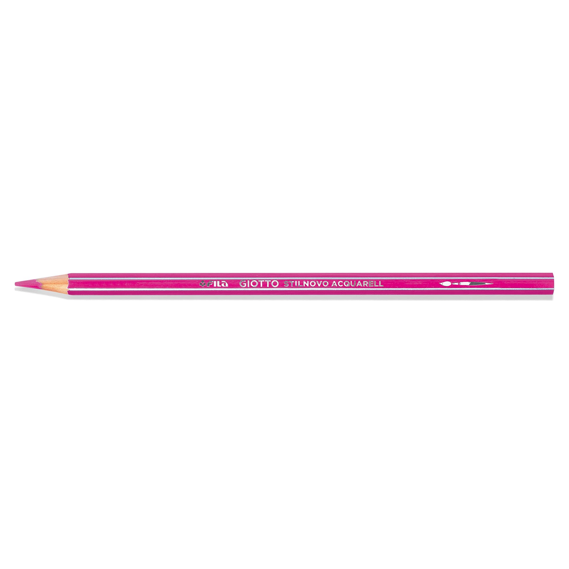 Giotto Stilnovo Acquarell Watercolour Colouring Pencils, 4 x 12 Assorted Colours, Ideal for