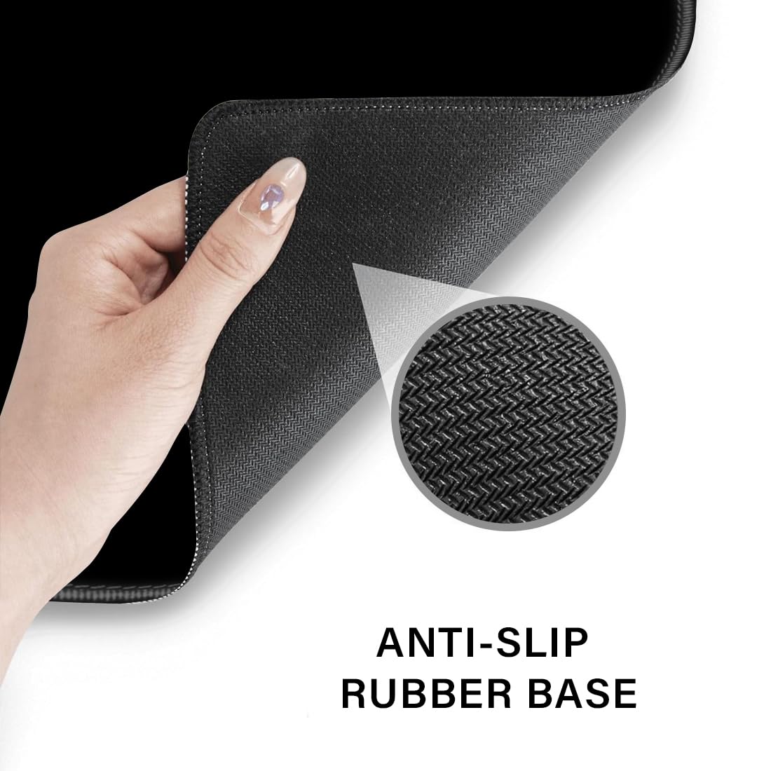 Desk Pad and Keyboard Wrist Rest, Large Mouse Pad + Keyboard Pad+Mouse Wrist Support, Non-Slip Desk