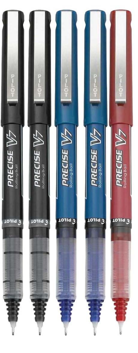 Advantage Gifts Precise V7 Stick Rolling Ball Pens, Fine Point (.7mm), Assorted Colors