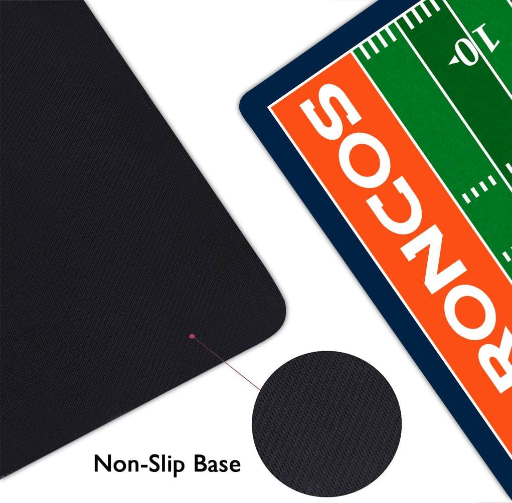 Large Gaming Mouse Pad, Mousepad with Non-Slip Rubber Base for Laptop Computer Desktop