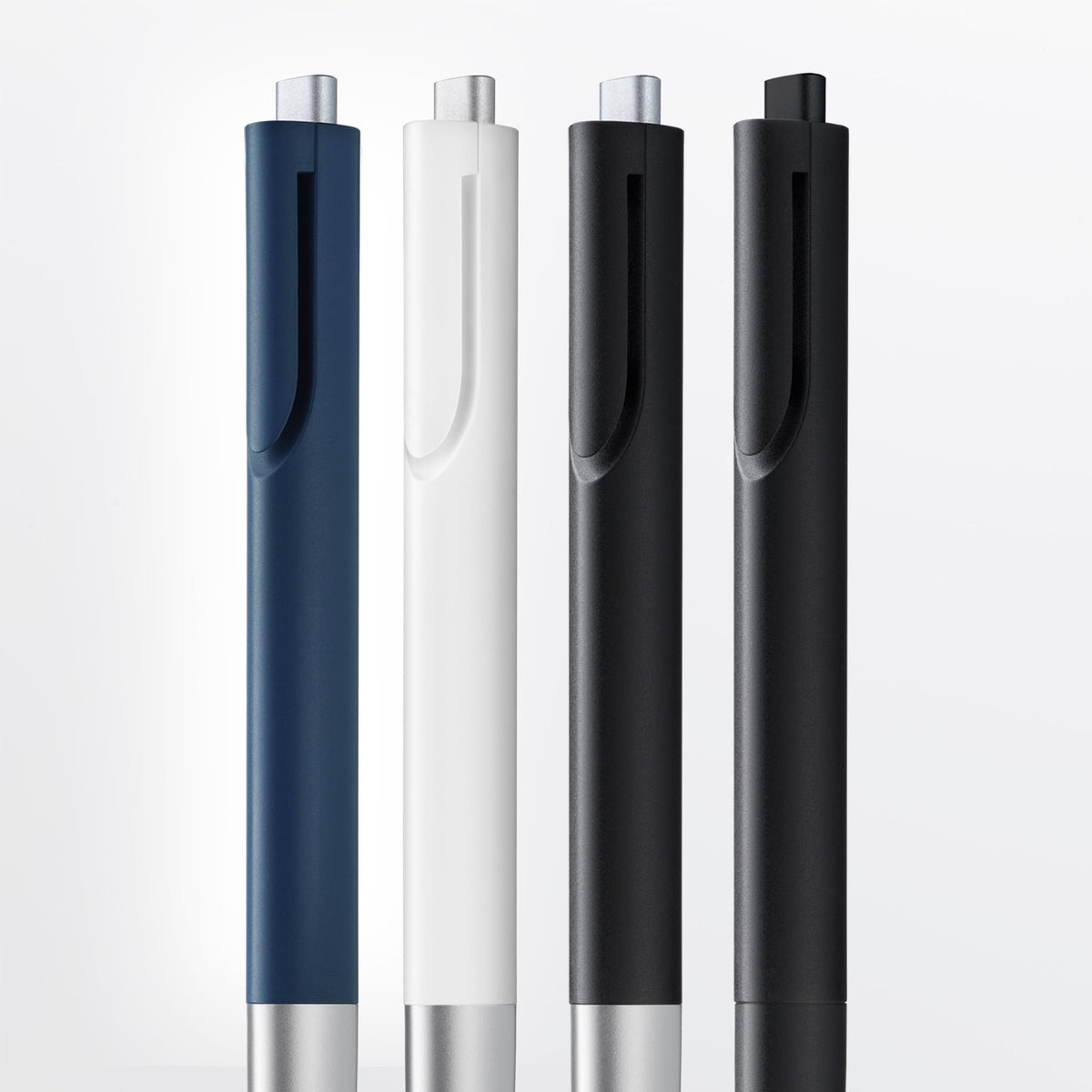 Lamy noto 283 Simple Ballpoint Pen Plastic Black/Silver with Triangular Body and Push Mechanism
