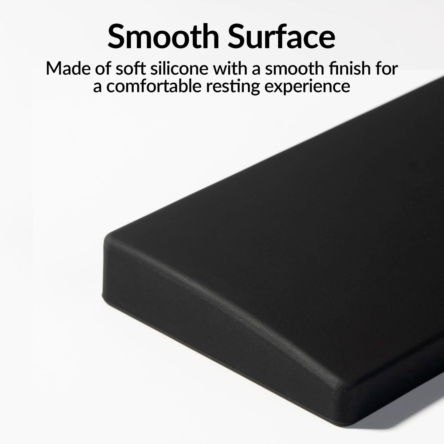 Keychron 12.48" Silicone Wrist Rest for 75% Compact Mechanical Keyboards, Ergonomic Palm Support