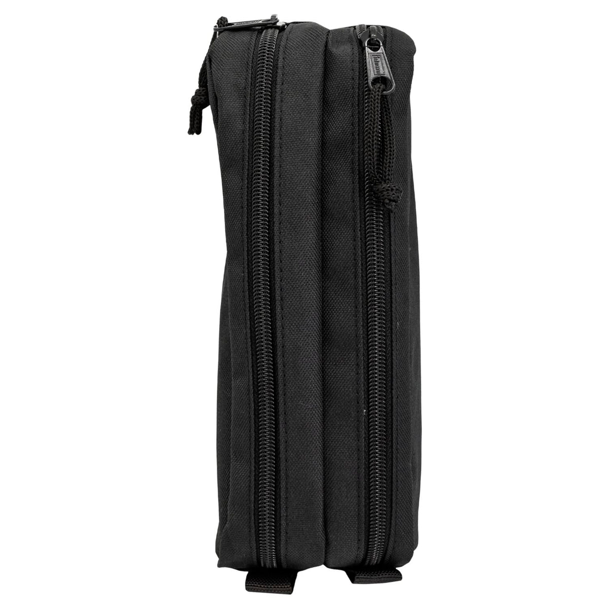 Idena 20122 – Pencil Case with 2 Zipped Compartments, Pencil Case Approx. 9 x 23 x 7.5 cm in Black