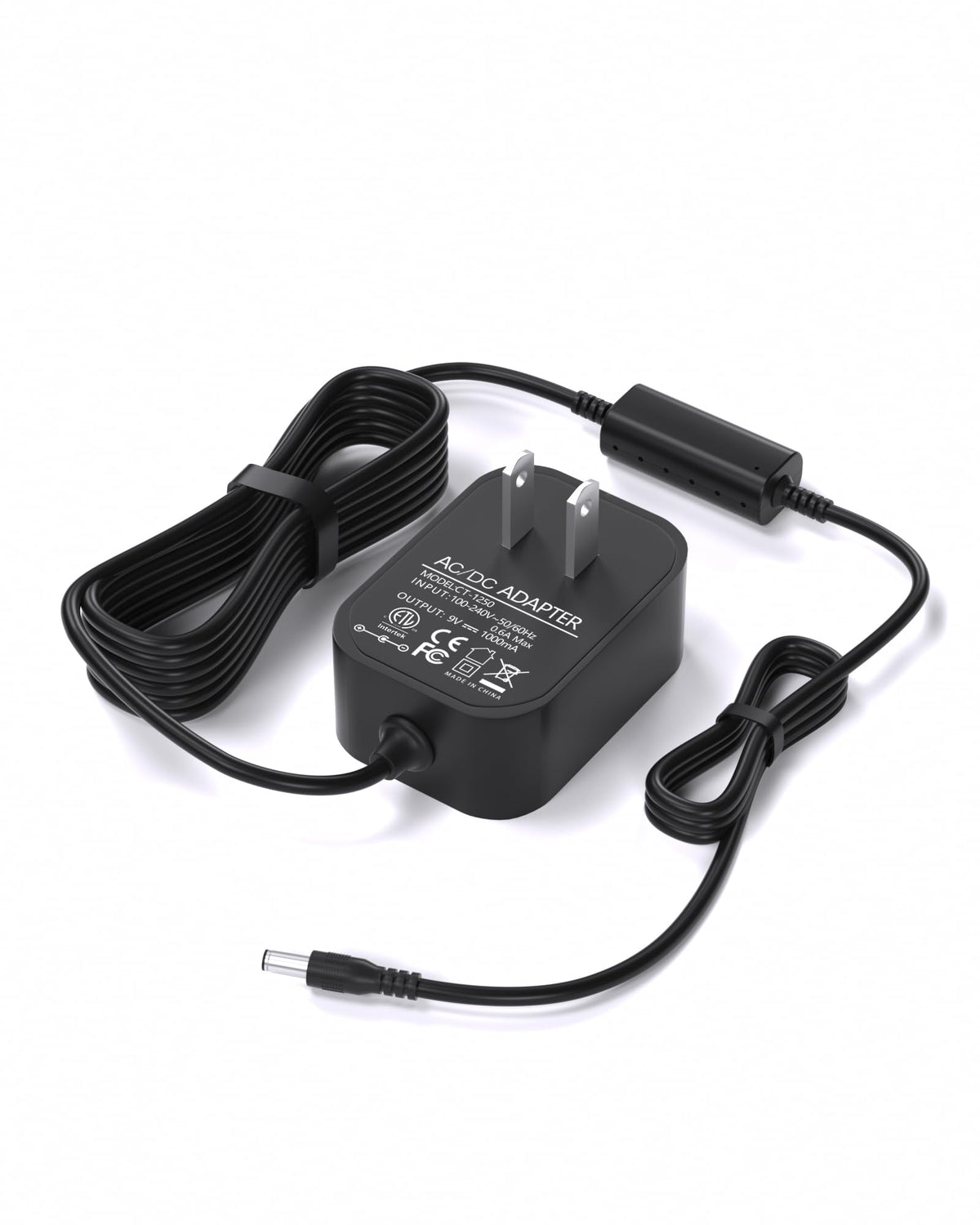 VHBW for Boss PSA Adapter 9V DC, Low Noise with Wave Filter Replacement Pedal Power Supply for Boss