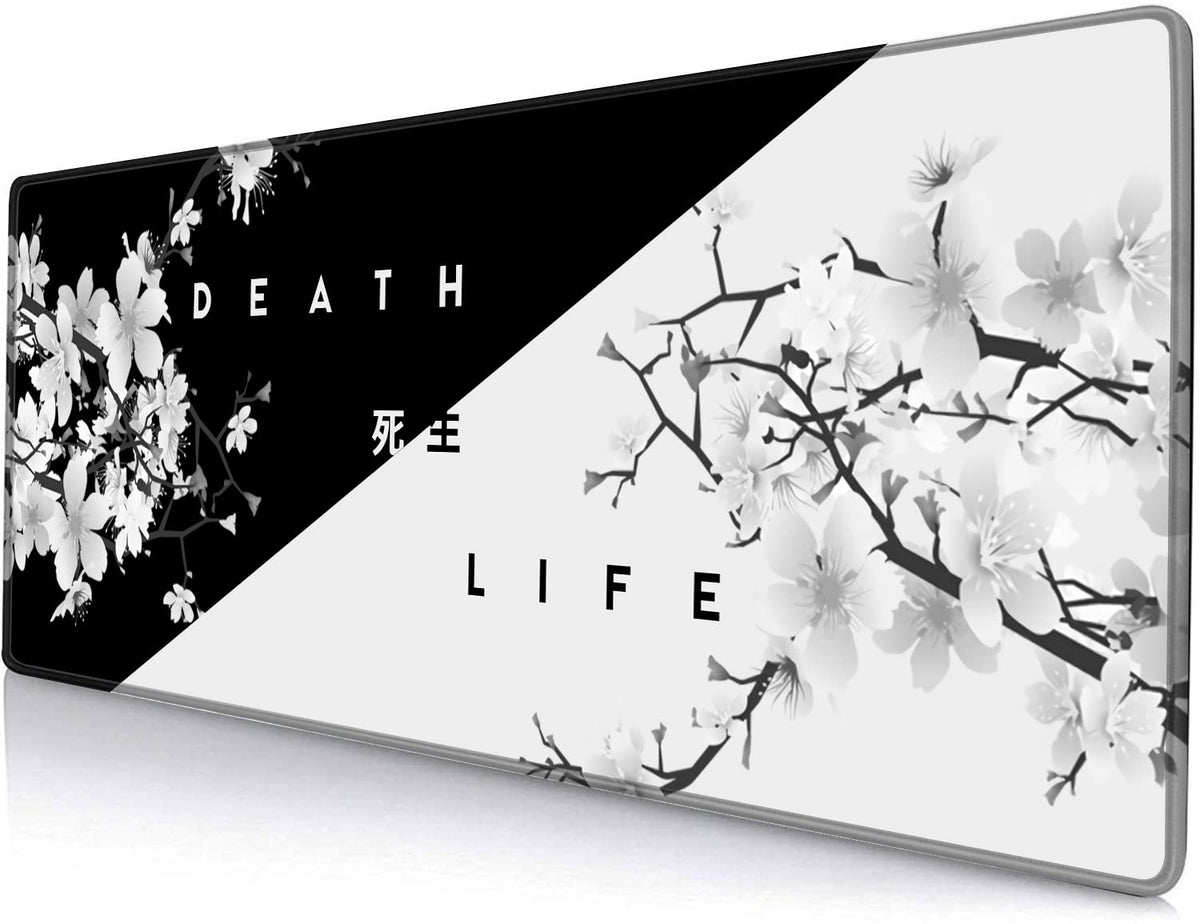 SANWUMIAN Gaming Mouse Pad, Large Mouse Pads for Desk, Non-Slip Rubber Base Mousepad, Keyboard