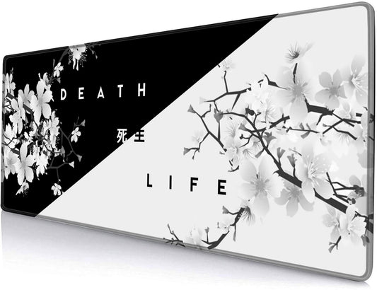 SANWUMIAN Gaming Mouse Pad, Large Mouse Pads for Desk, Non-Slip Rubber Base Mousepad, Keyboard