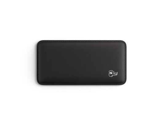 GLORIOUS Mouse Wrist Pad/Rest - Black - Stitched Edges, Ergonomic, Foam Interior | 8x4