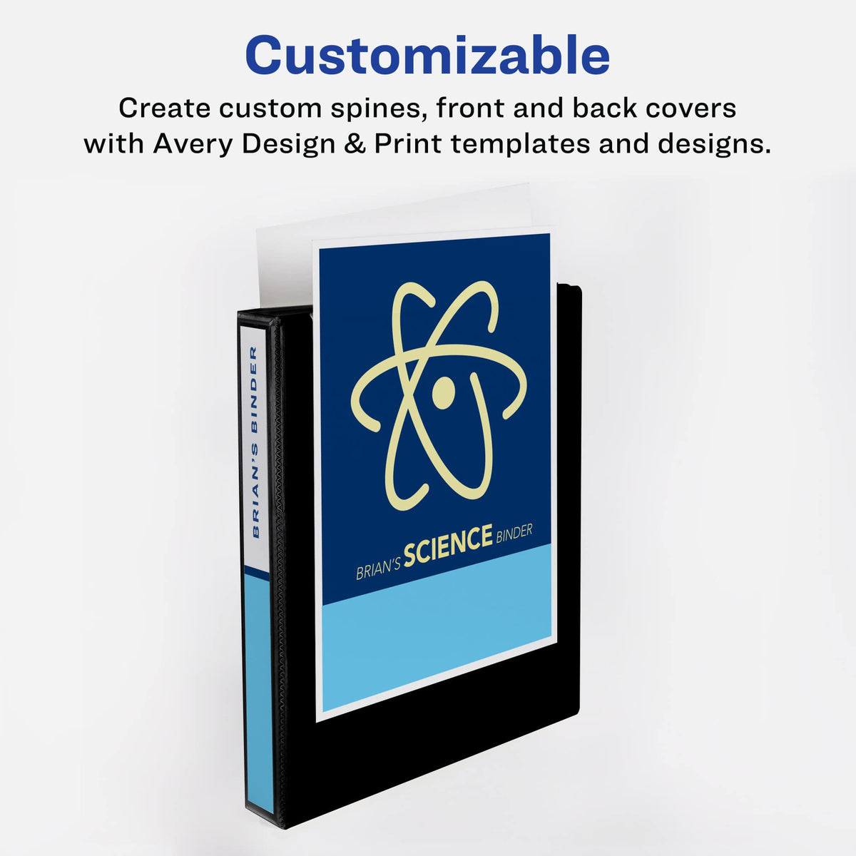 Avery Durable View 3 Ring Binders for Home, School Supplies, Office, or Organization Needs, 2"