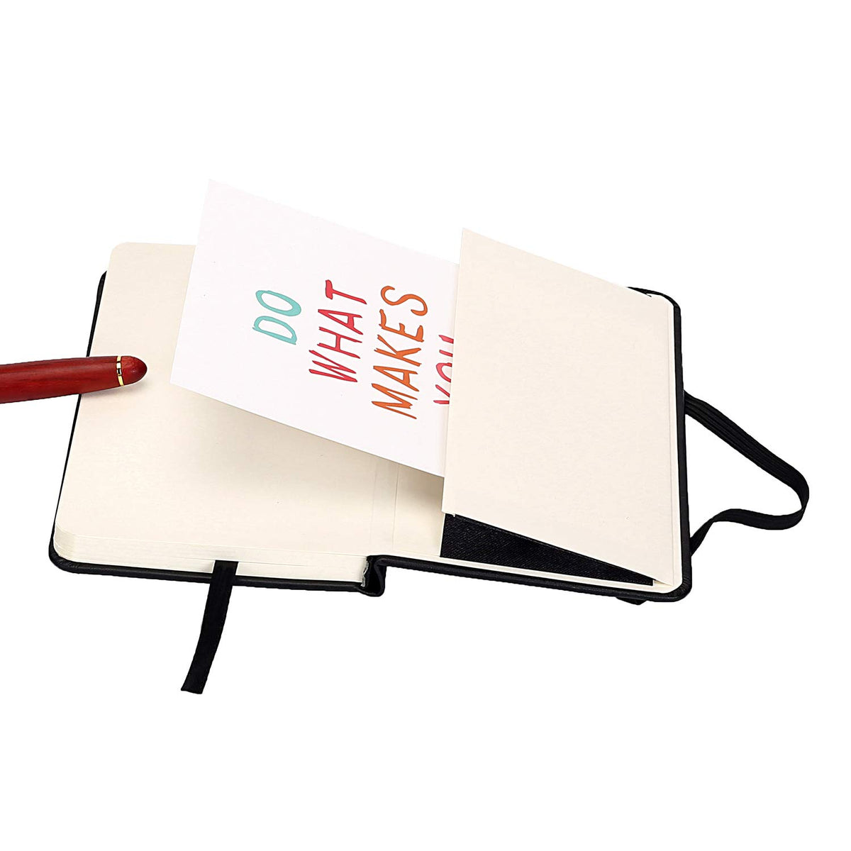 ZZTX Small Pocket Notebook 3.5" x 5.5" with Black 2 Pack