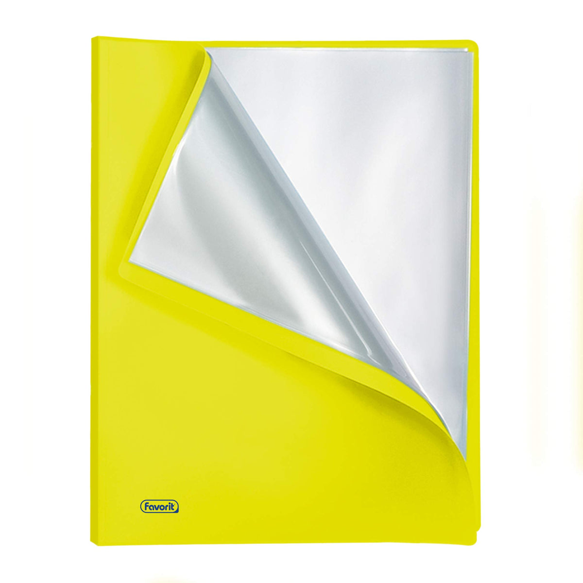 Favorit Neon 400102290 Display Book with 40 Envelopes Internal Format 22 x 30 cm Neon Yellow
