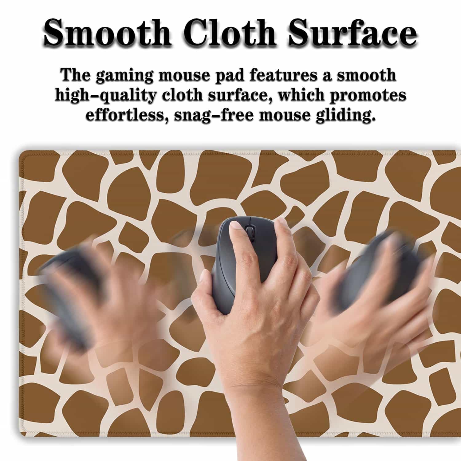 Samgula Office Desk Mat Yellow, Large Mouse Pads Gaming, Waterproof Non-Slip Rubber Base, 35.4" X