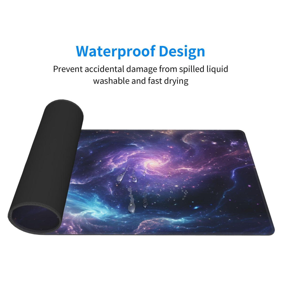Gaming Mouse Pad Desk Pad,Extended Big Mouse Pad,31.5x11.8 Inch Long Computer Keyboard Mouse Mat