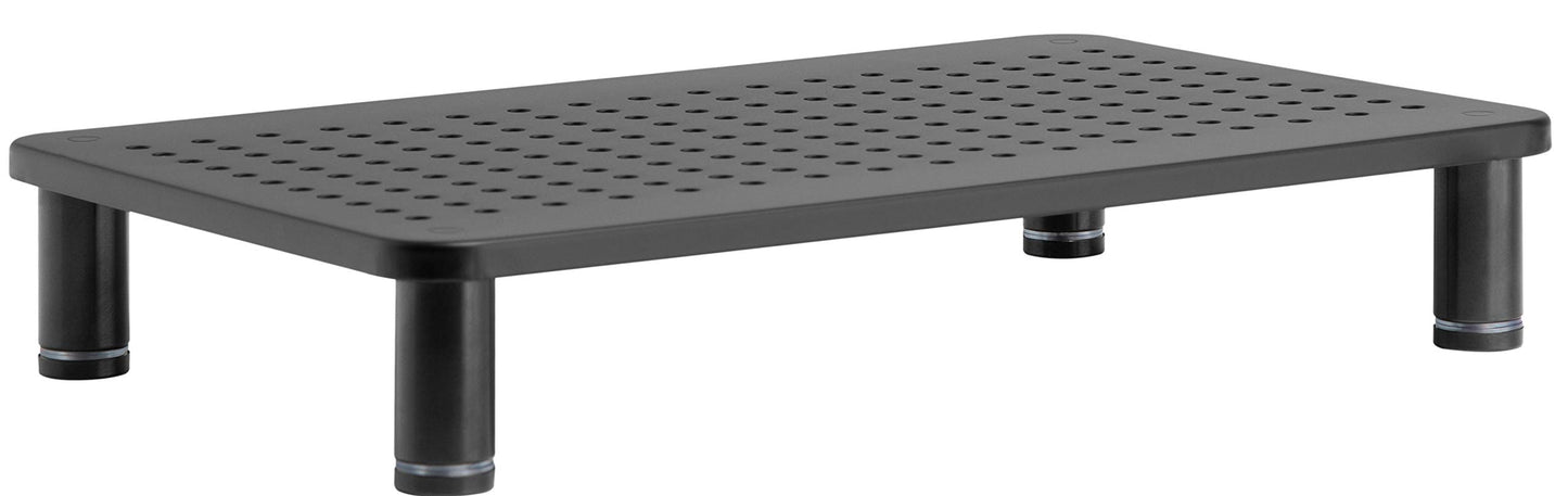 Husky Mounts Monitor Riser Laptop Stand, Adjustable Legs, Stackable, 14.5 x 9.25 x 3.125 Inches Max