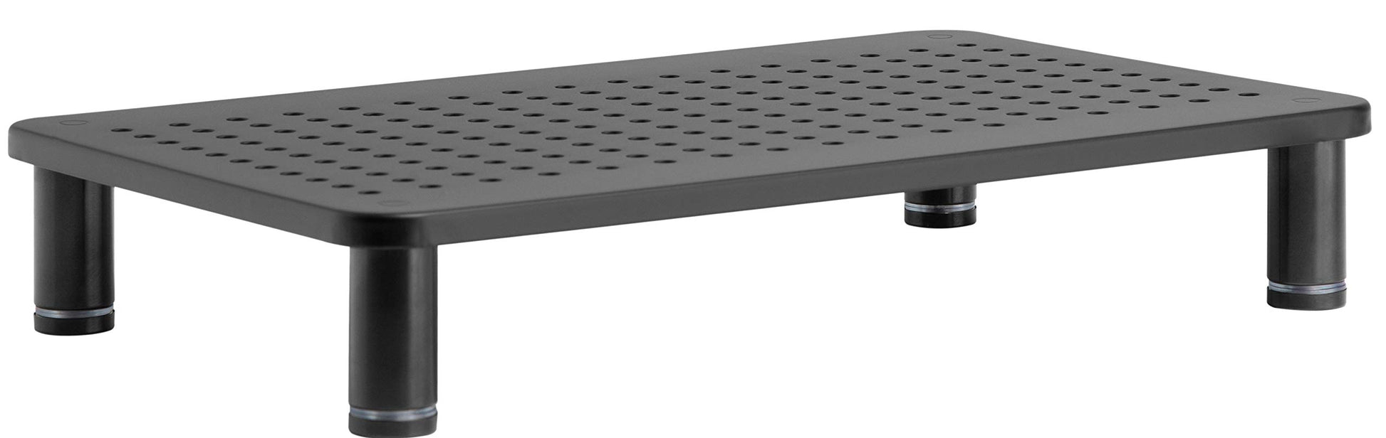 Husky Mounts Monitor Riser Laptop Stand, Adjustable Legs, Stackable, 14.5 x 9.25 x 3.125 Inches Max