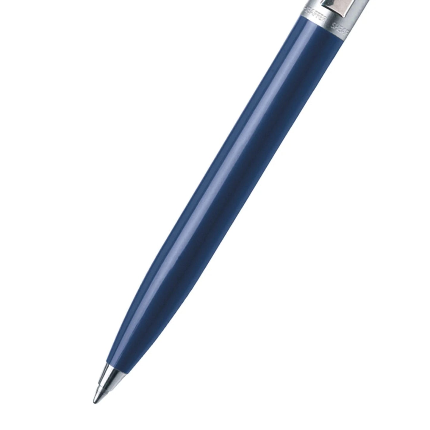 Sheaffer Sentinel Blue Ballpoint Pen with Chrome Trim