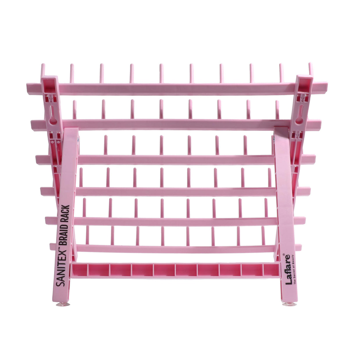 Laflare Braid Rack 60 Spools, PP Braiding Hair Stand, Thread Rack, Sewing Organizer, Quilting