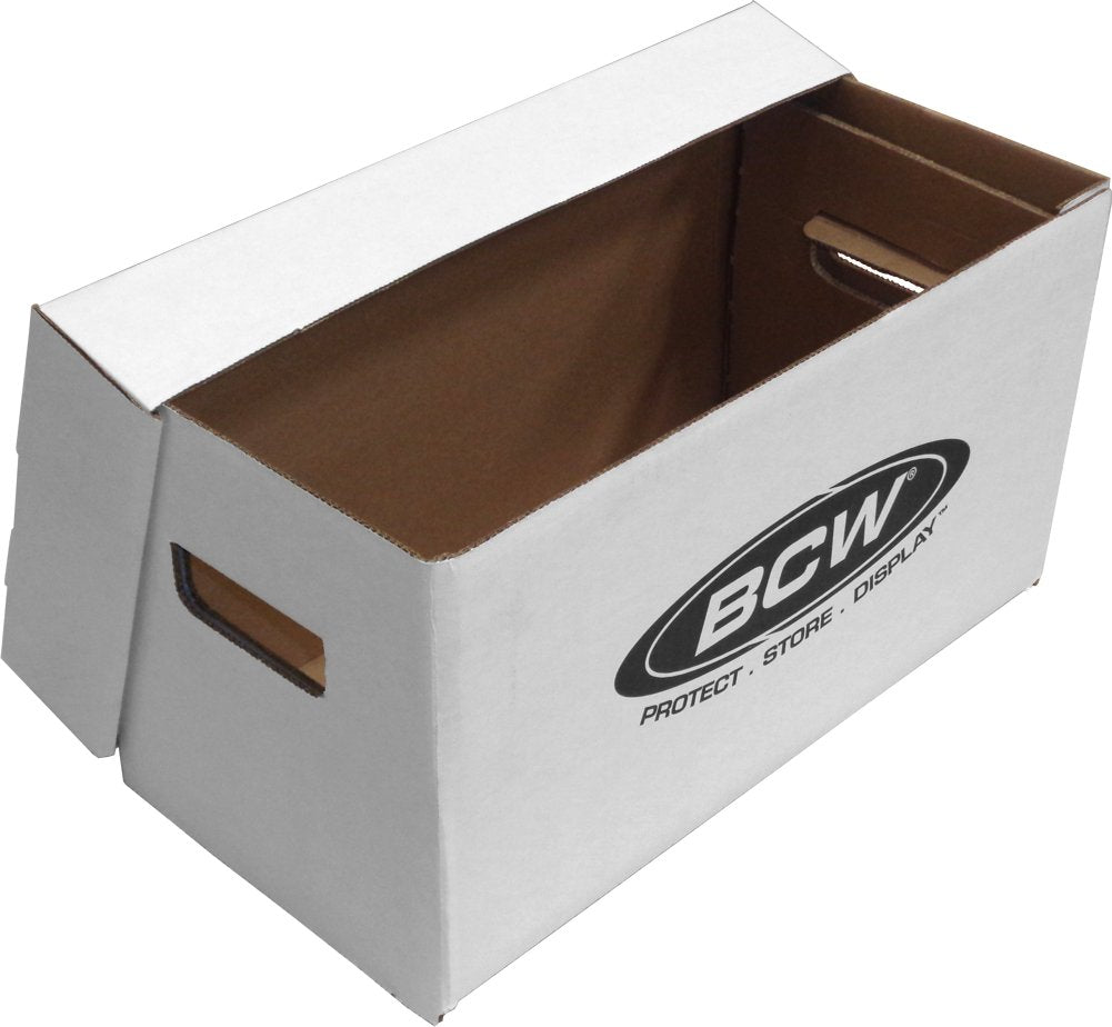 BCW 45 RPM Vinyl Record Storage Boxes, Holds 150 7-Inch Singles, 5 Pack