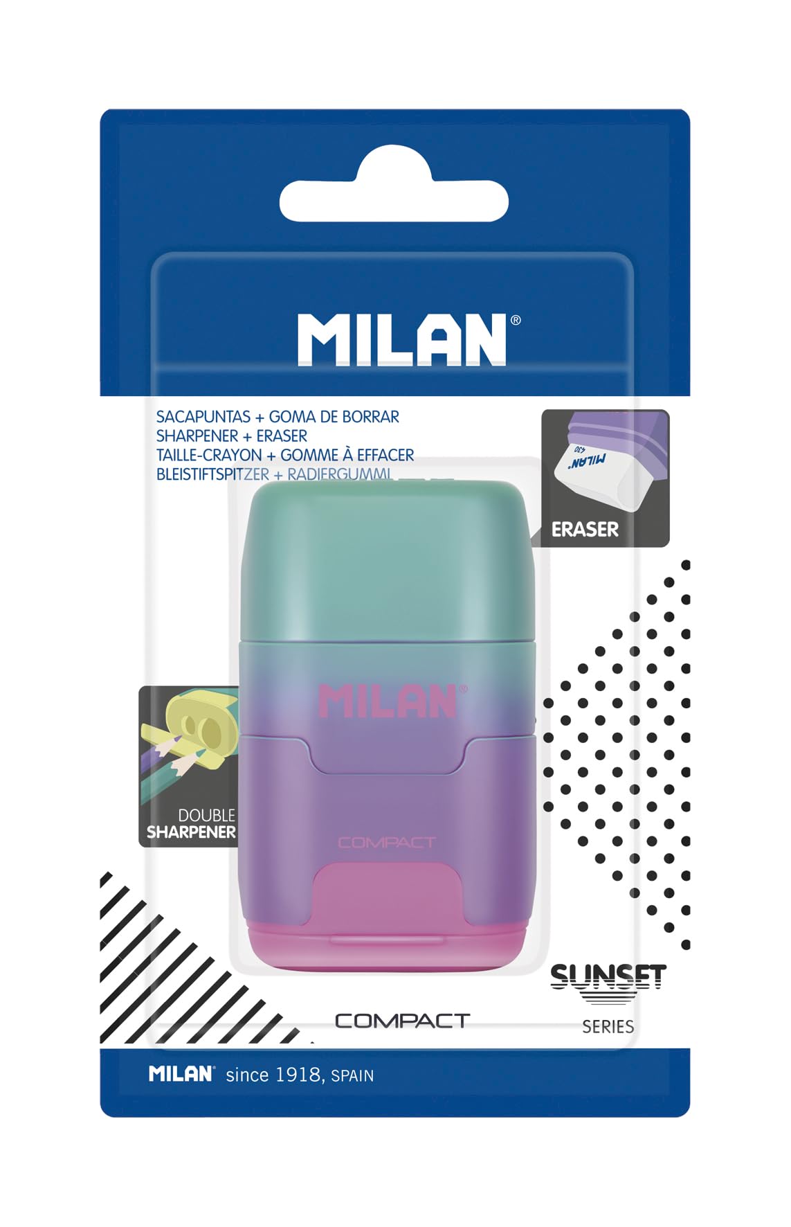 Blister affilaborra COMPACT Sunset lilla - rosa