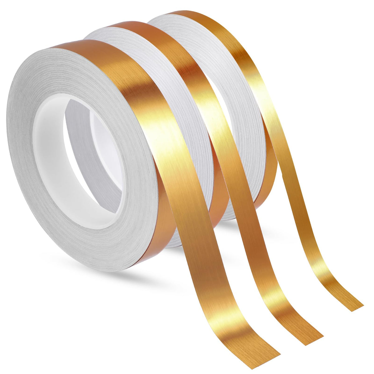 Zonon Gold Washi Tape for Wall Decor Self Adhesive 10/15/20mm